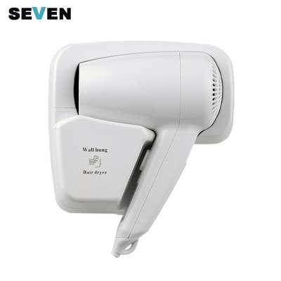 OEM Custom Bathroom Electric Professional Infrared Wall Mounted Hotel Hair Brush Dryer