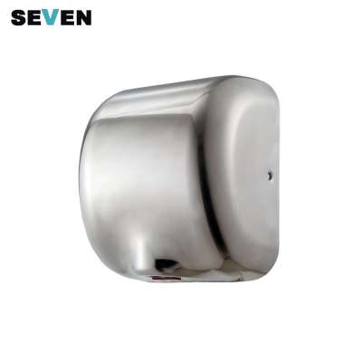 Automatic Touchless Hand Dryer Brushed Motor Hands Free Electric Infrared Commercial Bathroom 1600W